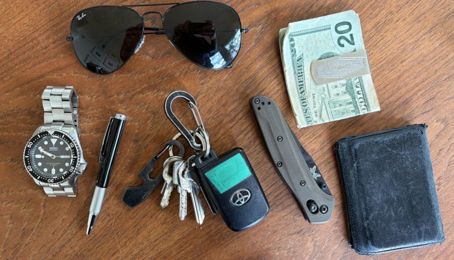 Actual EDC. Just a regular guy.